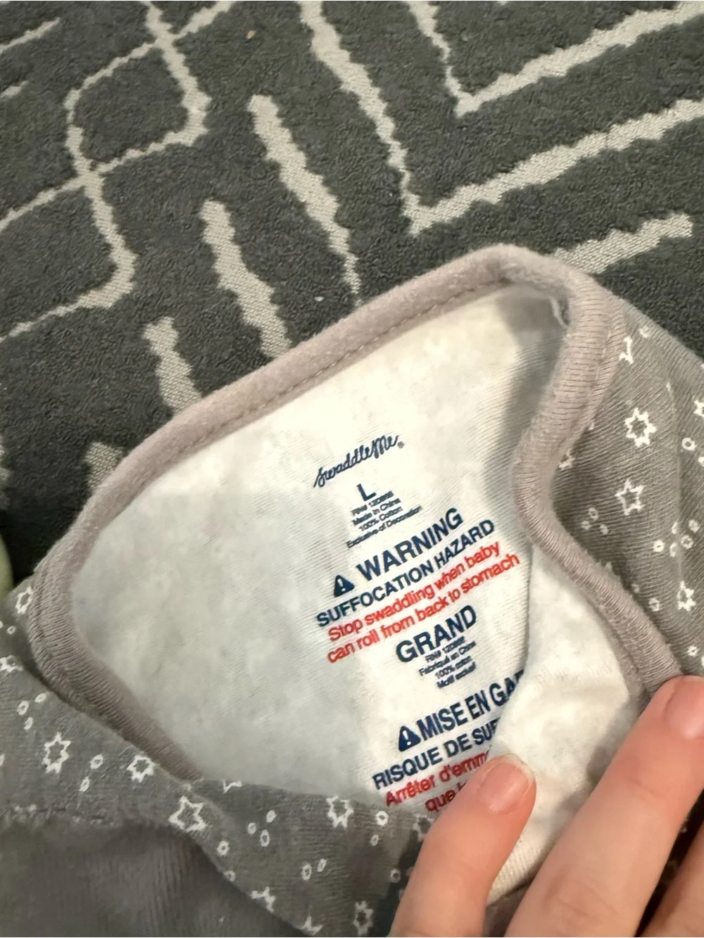 Baby boy swaddle set